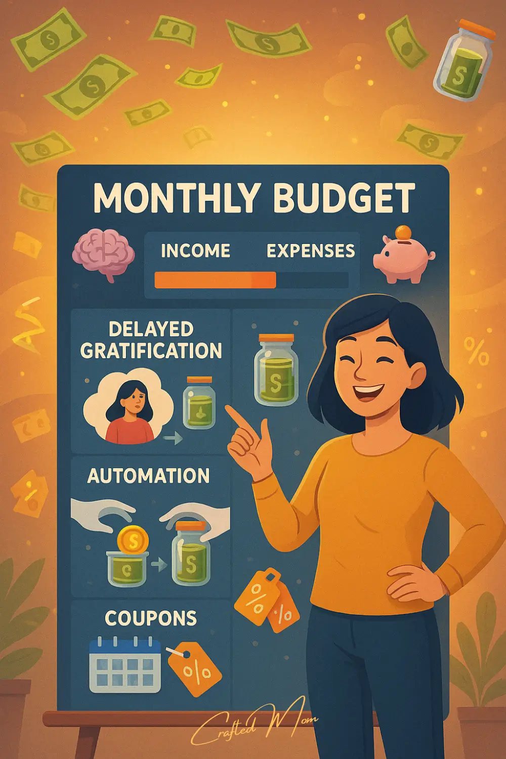 7 Psychological Money Saving Tricks That Actually Work - Pin