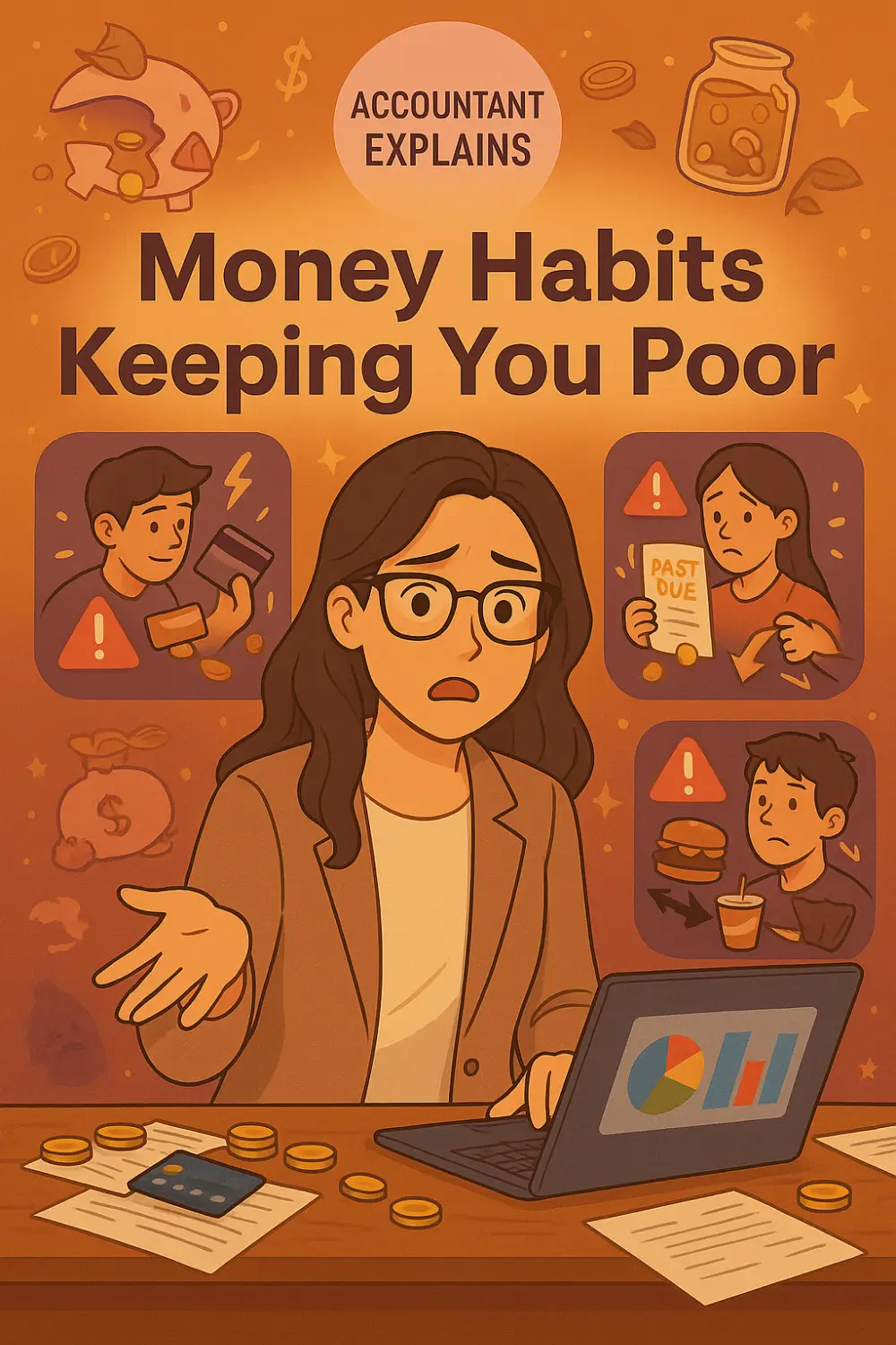 Accountant Shares the 9 Money Habits Keeping Moms Broke - Pin