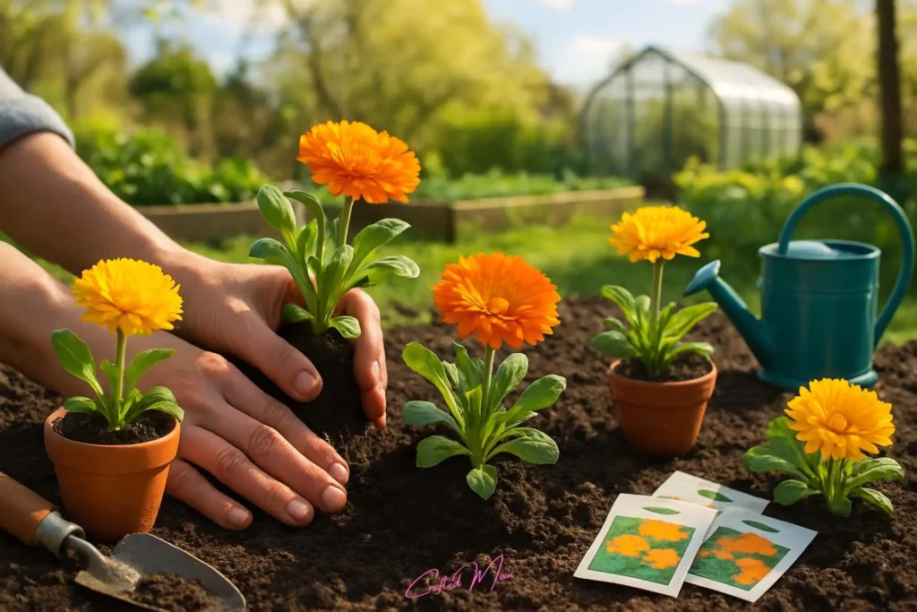 2. Calendula – Beauty, Pollinators & Medicinal Uses - 14 Crops You’d Regret Not Planting This March!