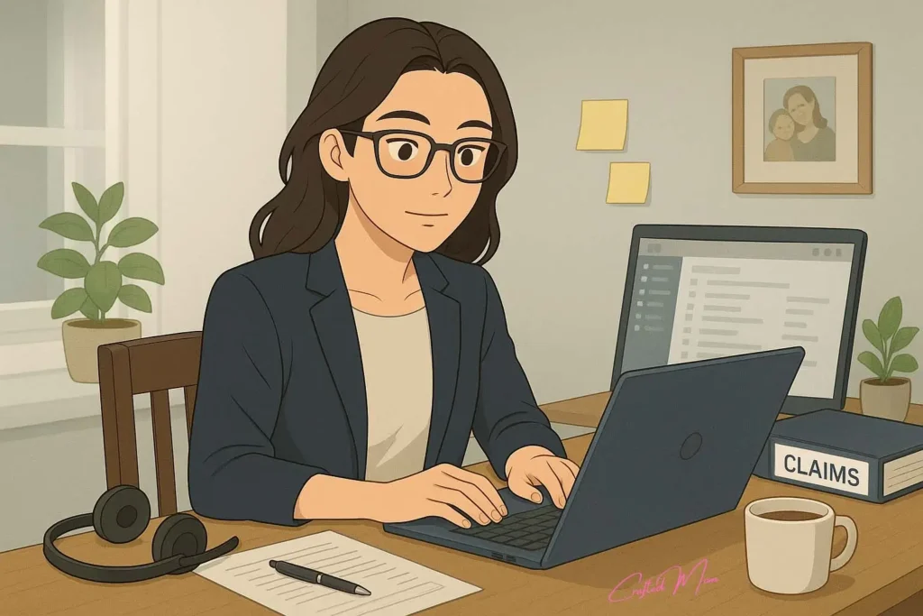 4. Insurance Claim Specialist – Easy Income with One Interview - No-Skill Remote Jobs Moms Should Know About