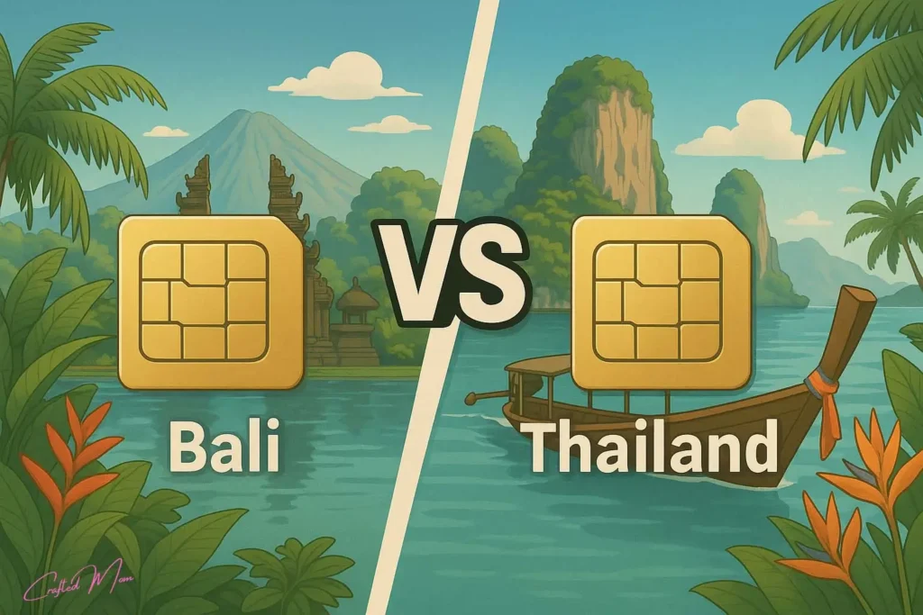 SIMCARDS - Bali vs. Thailand Which Is More Budget-Friendly for Moms