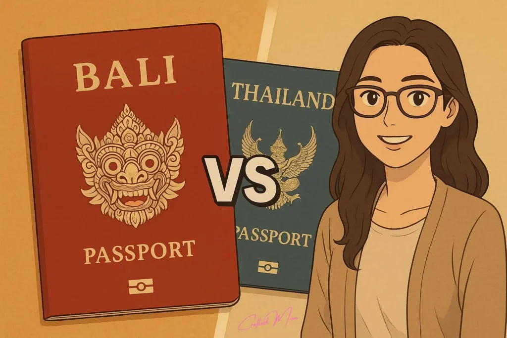 Visas & Long-Term Stay Options - Bali vs. Thailand Which Is More Budget-Friendly for Moms