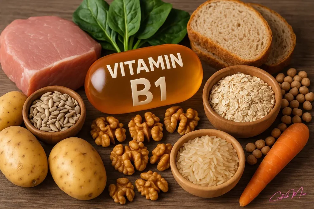 Vitamin B1 (Thiamine) Your Body’s Spark Plug - The Mom’s Guide to Understanding Each Vitamin