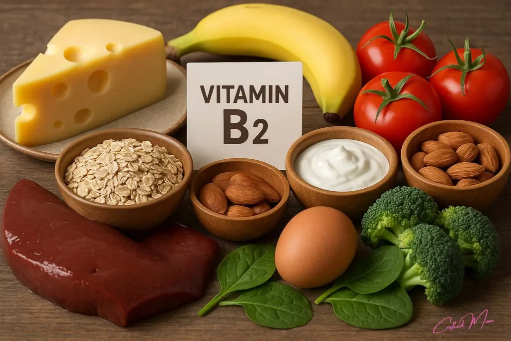 Vitamin B2 (Riboflavin) Your Energy and Wellness Ally - The Mom’s Guide to Understanding Each Vitamin