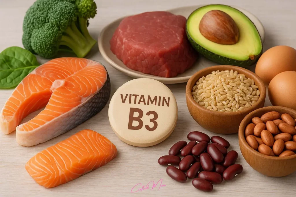 Vitamin B3 (Niacin) Fueling Your Body and Mind - The Mom’s Guide to Understanding Each Vitamin