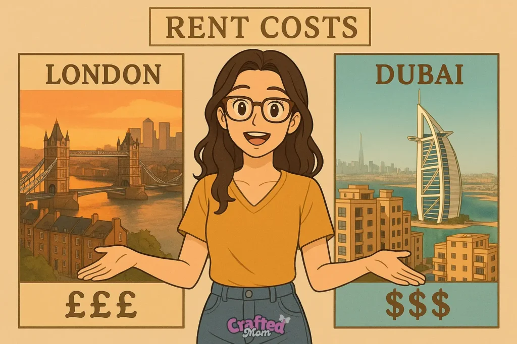Rent Costs London vs. Dubai - London vs. Dubai A Practical Cost of Living Comparison