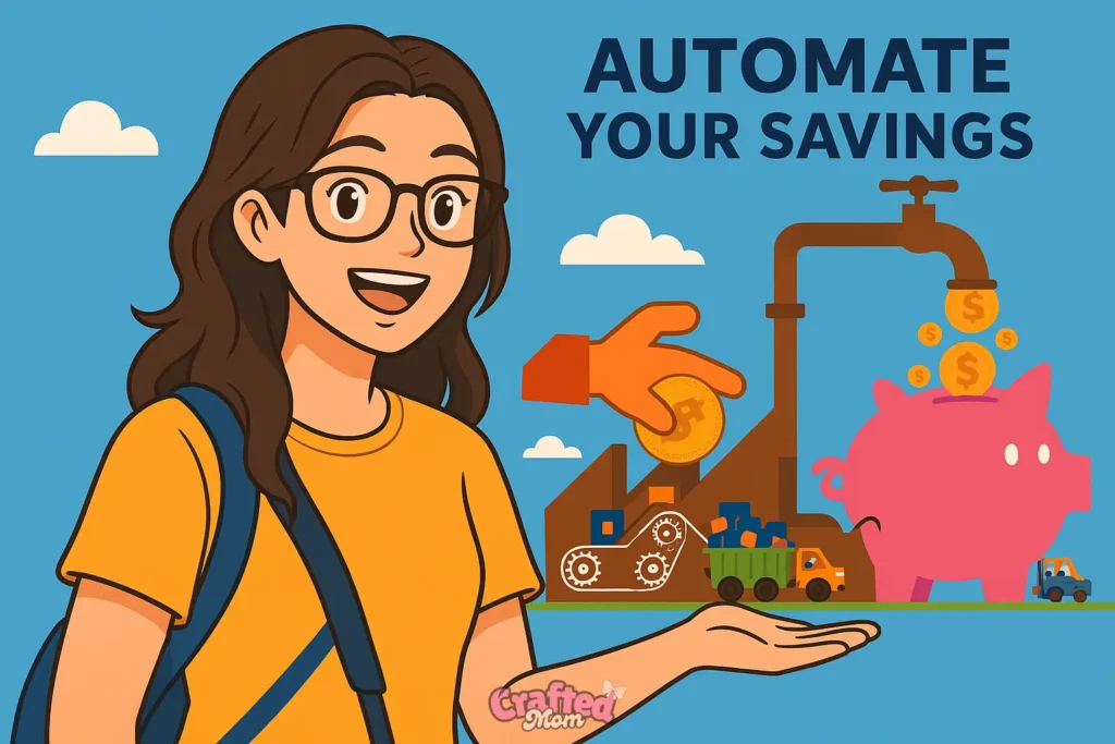Step 4 Automate Your Savings for Guaranteed Results - How I Saved $12000 in 6 Months money saving tips