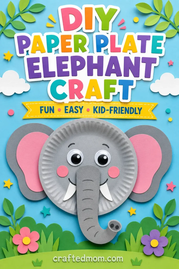 Why Kids Will Love This Paper Plate Elephant Craft