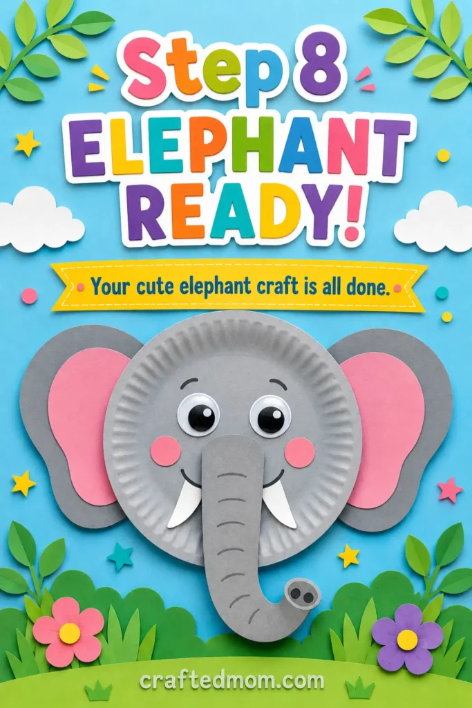 DIY PAPER PLATE ELEPHANT CRAFT10