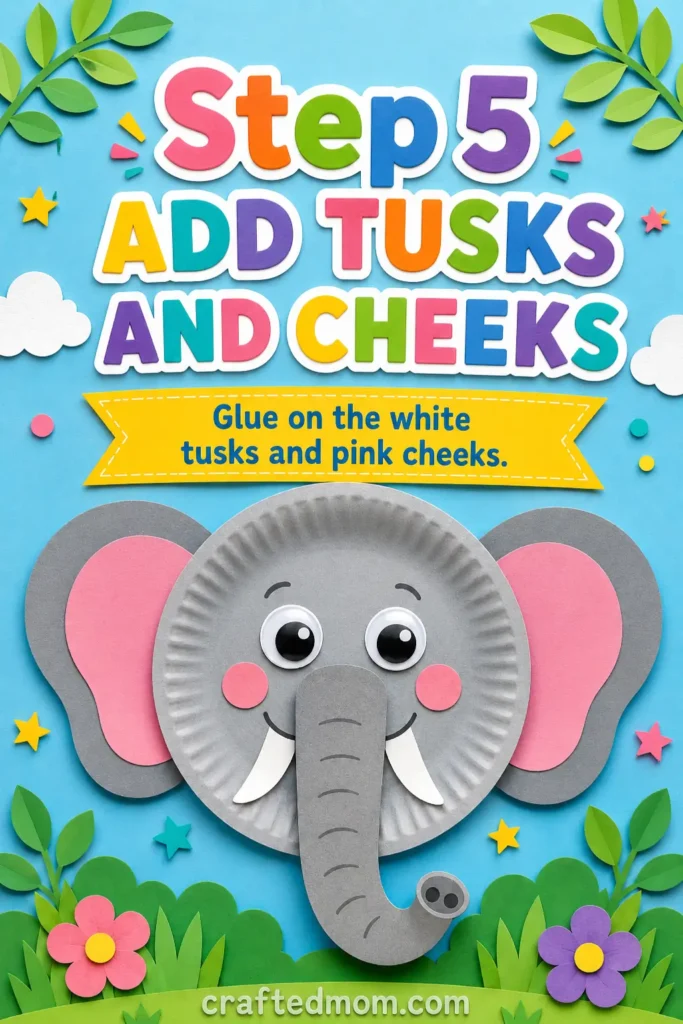 DIY PAPER PLATE ELEPHANT CRAFT7