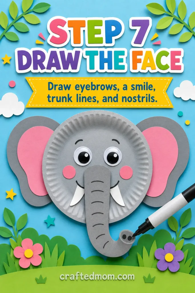 DIY PAPER PLATE ELEPHANT CRAFT9