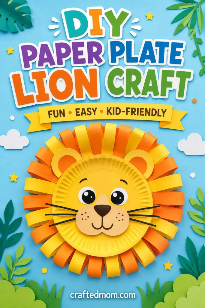 DIY Paper Plate Lion Craft DIY Paper Plate Lion Craft - Why Kids Will Love This Paper Plate Lion Craft