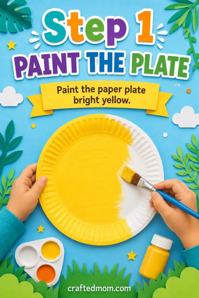DIY Paper Plate Lion Craft DIY Paper Plate Lion Craft3