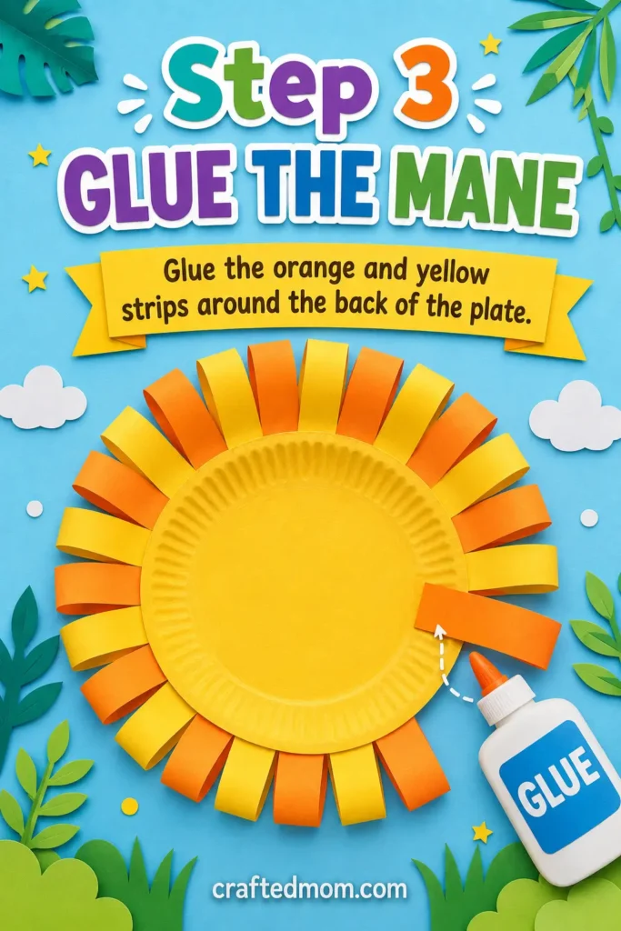 DIY Paper Plate Lion Craft DIY Paper Plate Lion Craft5