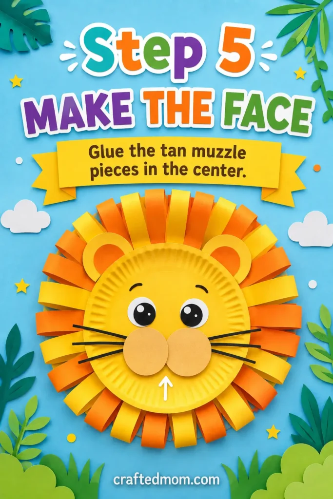 DIY Paper Plate Lion Craft DIY Paper Plate Lion Craft7