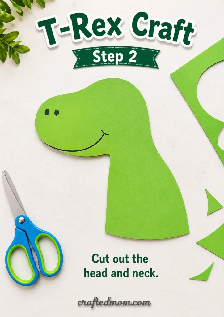 How to Make a DIY Paper T-Rex Craft - DIY Paper T-Rex Craft4