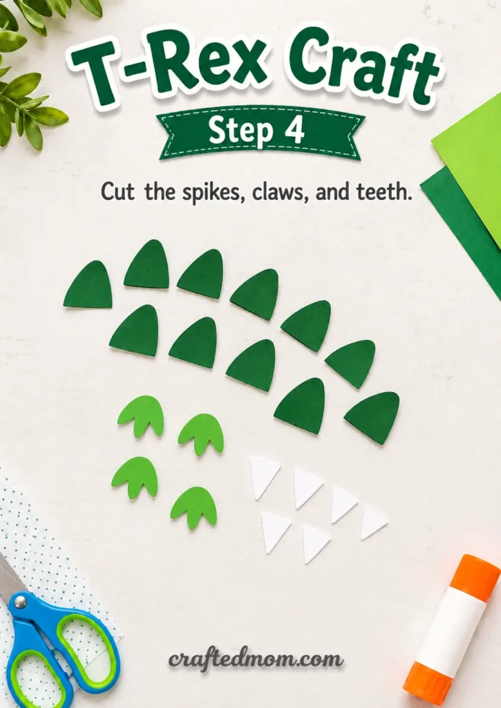 How to Make a DIY Paper T-Rex Craft - DIY Paper T-Rex Craft6