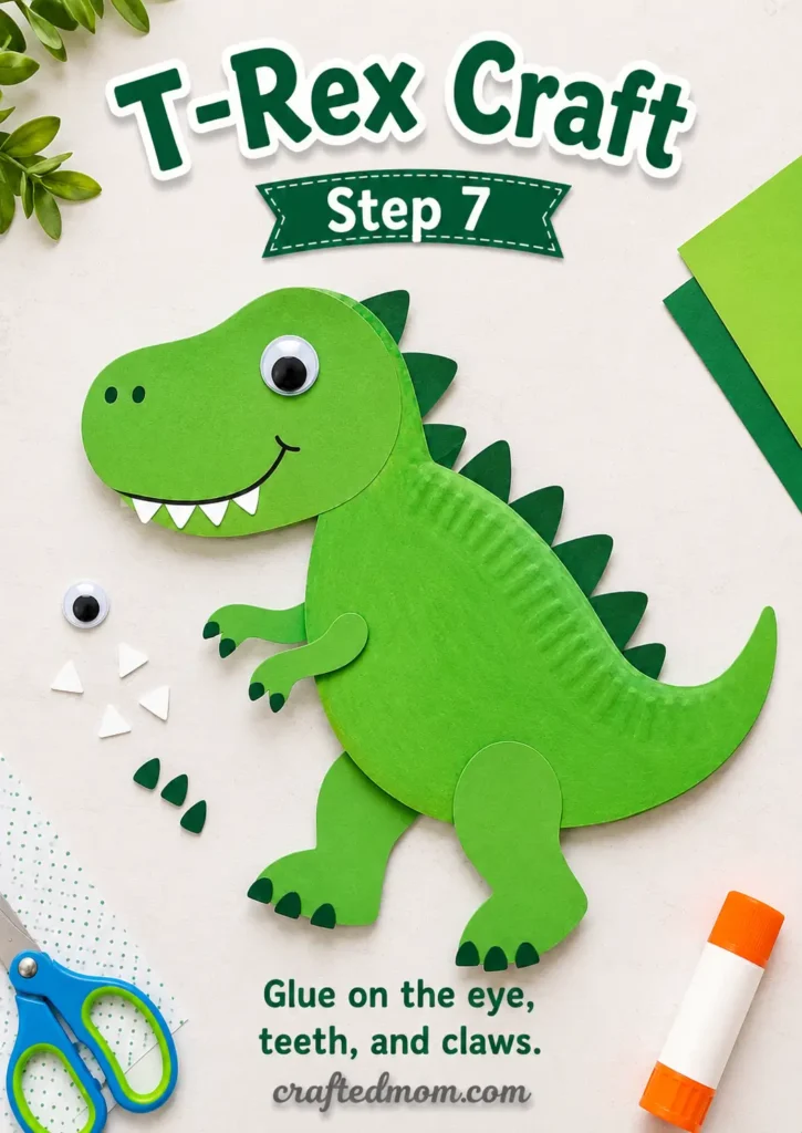DIY Paper T-Rex Craft - How to Make a DIY Paper T-Rex Craft