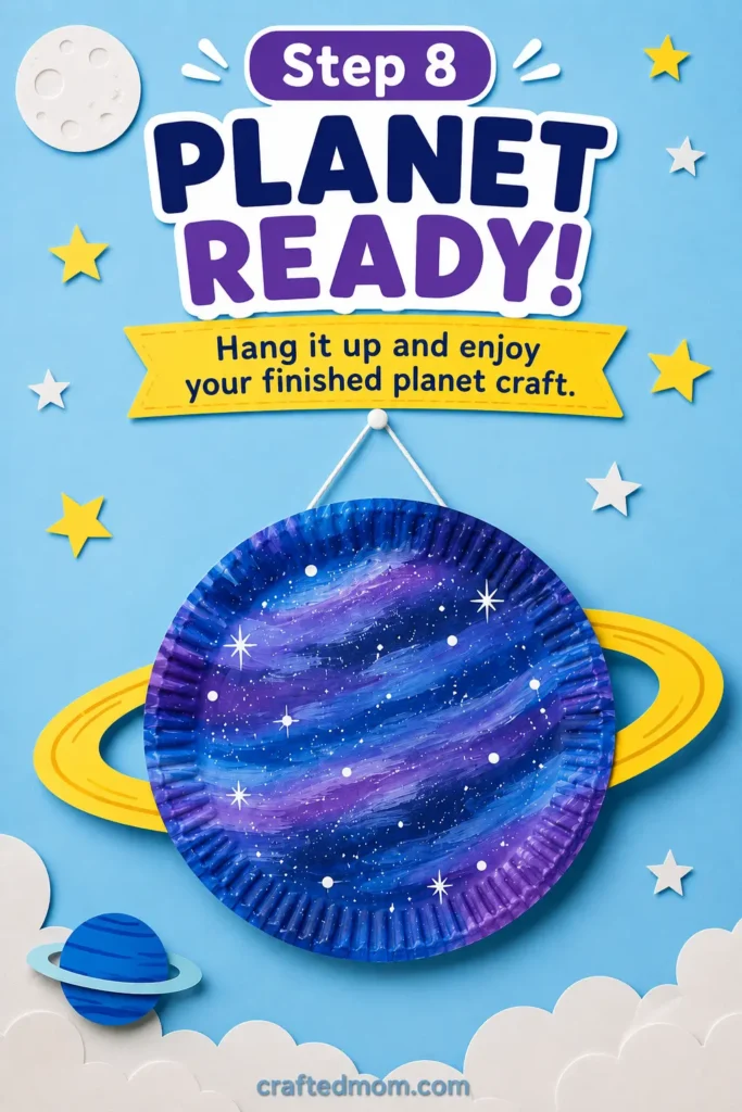 How to Make a DIY Saturn Planet Craft - DIY Saturn Planet Craft10