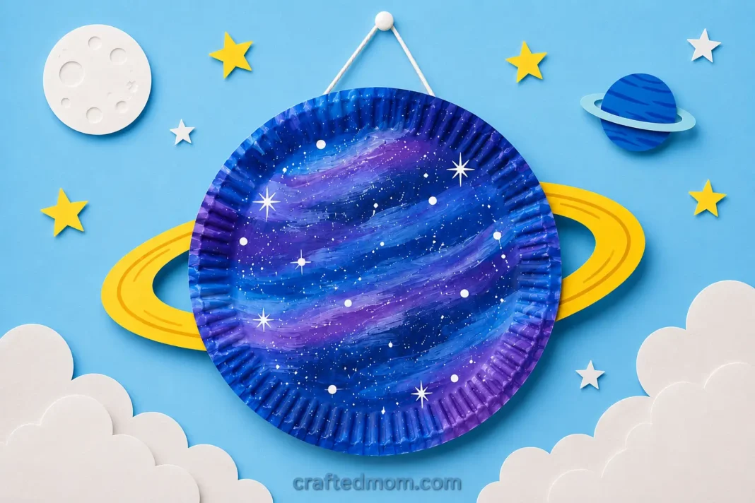 DIY Saturn Planet Craft Cover