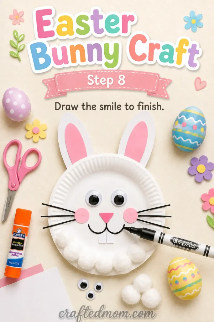 How to Make an Easter Bunny Craft - Easter Bunny Craft10