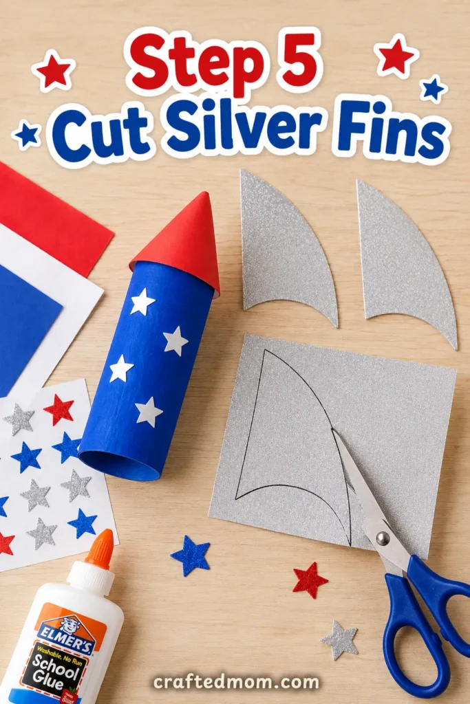 Easy 4th of July rocket craft for kids How to Make an Easy 4th of July Rocket Craft - Easy 4th of july rocket craft for kids7