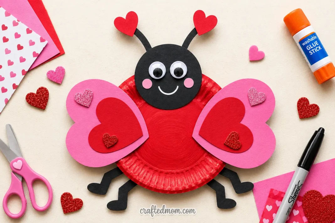 valentine love bug craft cover