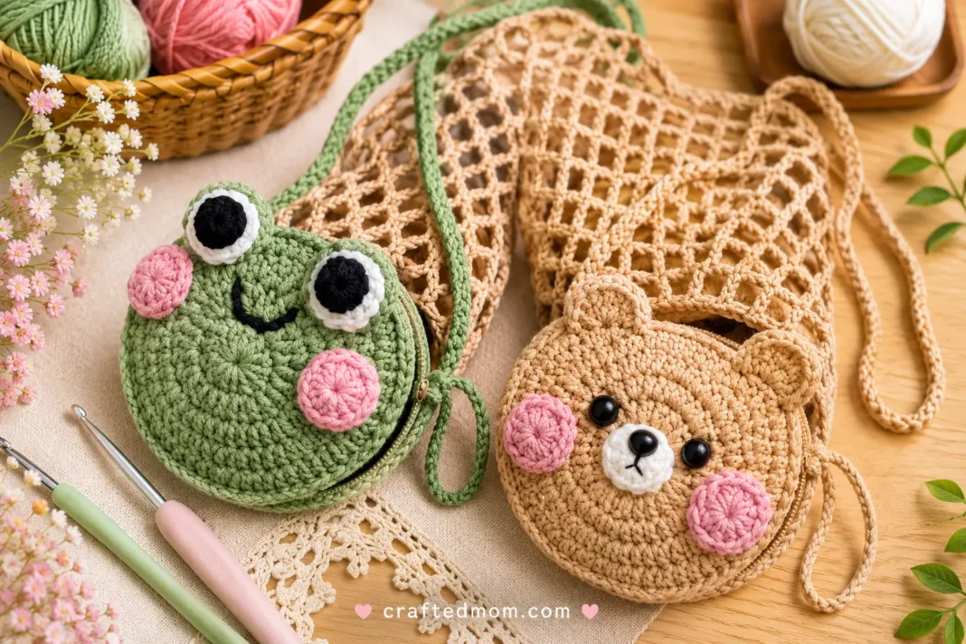 Magic Pouch Net Bag Crochet Pattern