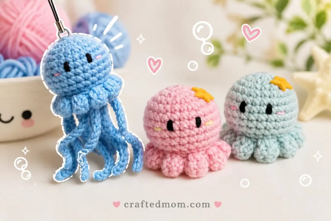No Sew Octopus and Jellyfish Crochet Pattern